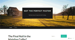 Desktop Screenshot of nottheperfectpastor.com